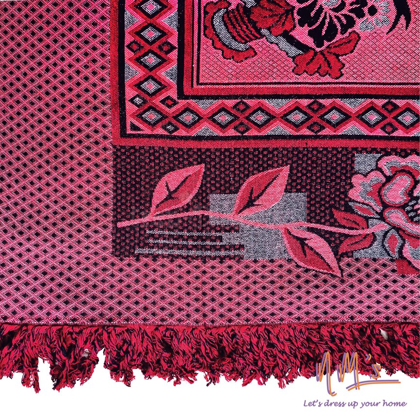 Karpet Hambal Mihrab anyaman rajut 180 cm x 255 cm - Gambar 11