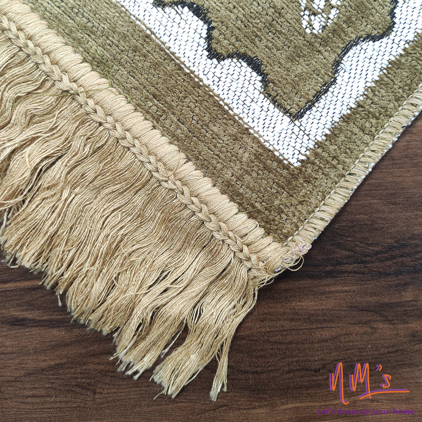 Sajadah Nursace Diamond turkey chenille 68 cm x 110 cm - Gambar 10