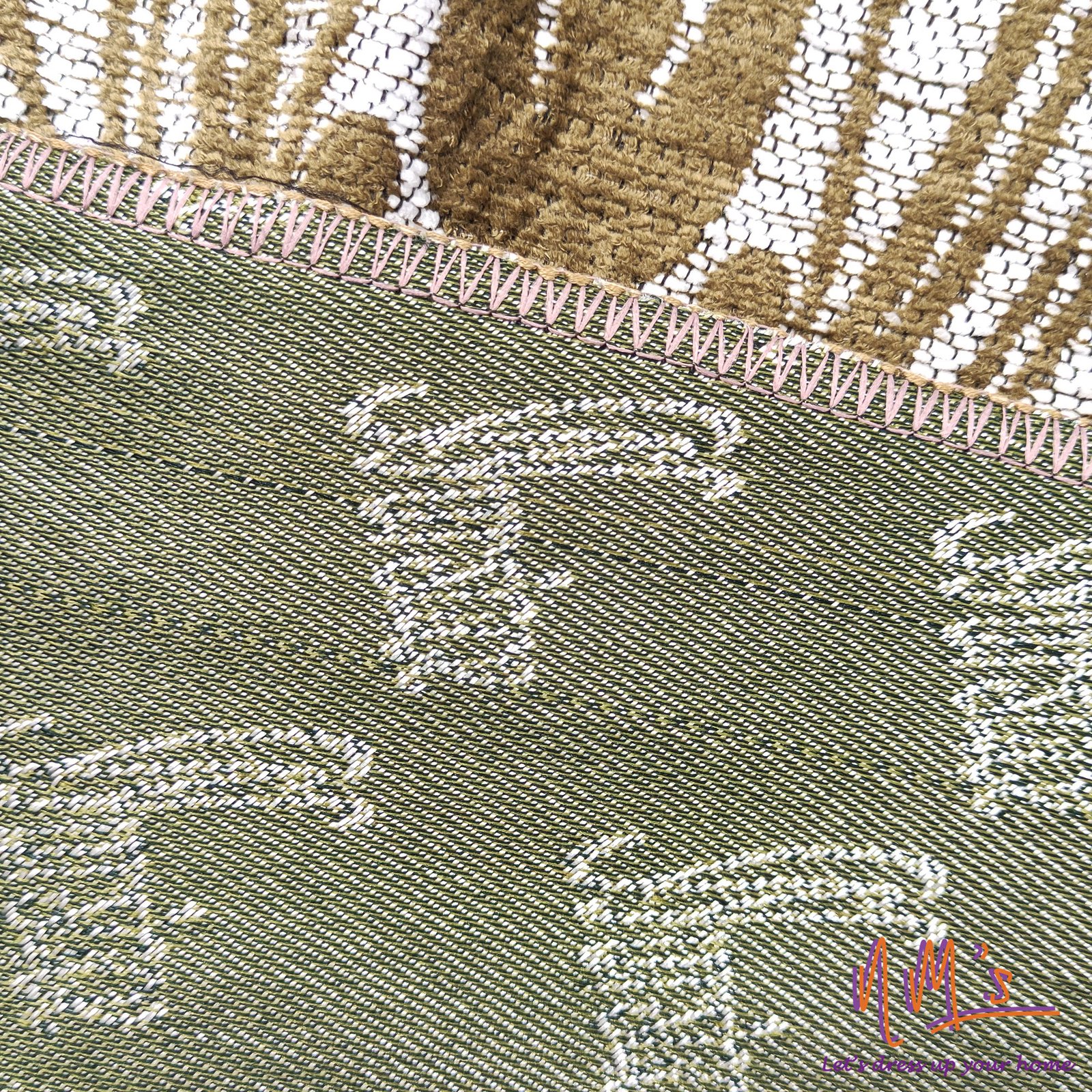 Sajadah Nursace Diamond turkey chenille 68 cm x 110 cm - Gambar 12