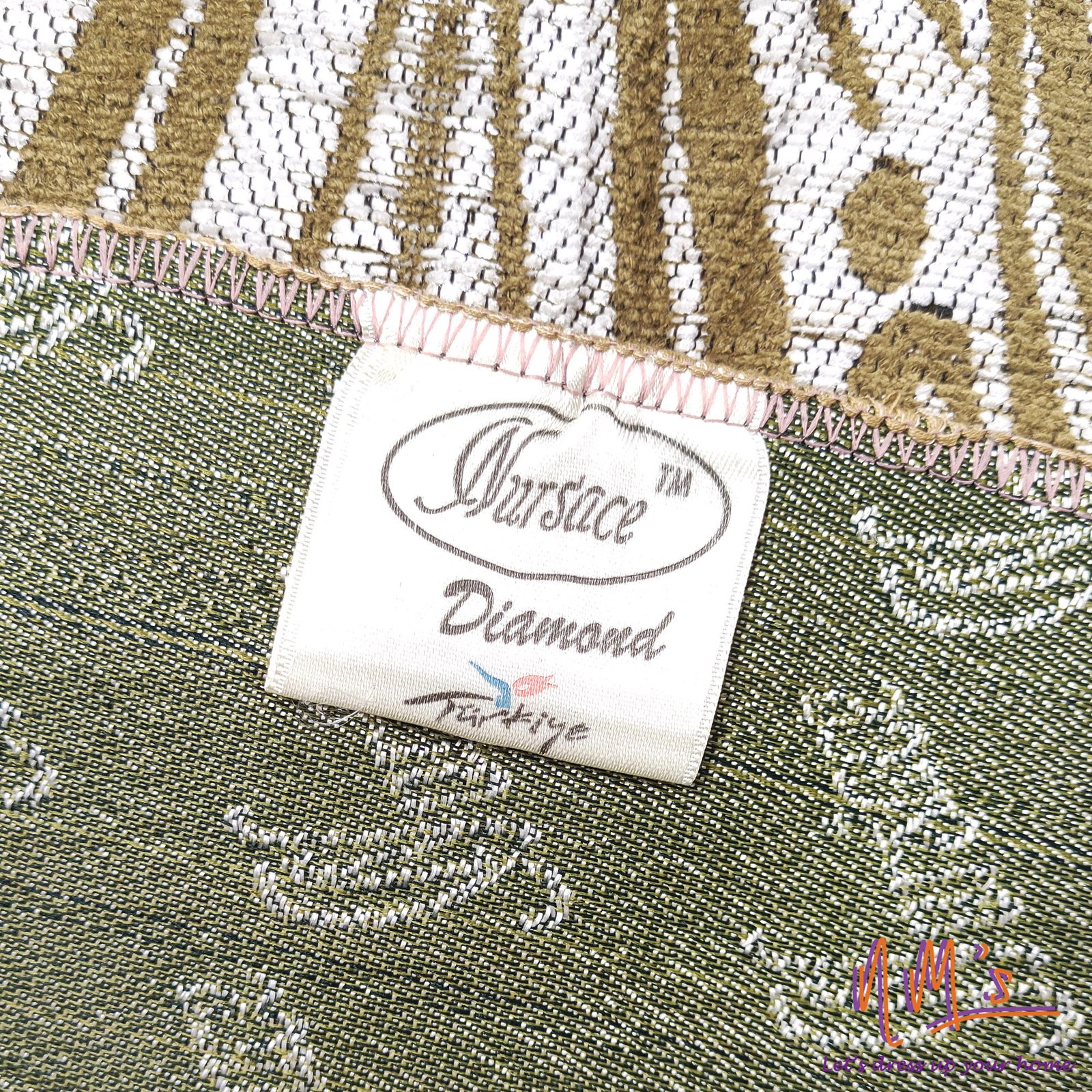 Sajadah Nursace Diamond turkey chenille 68 cm x 110 cm - Gambar 13