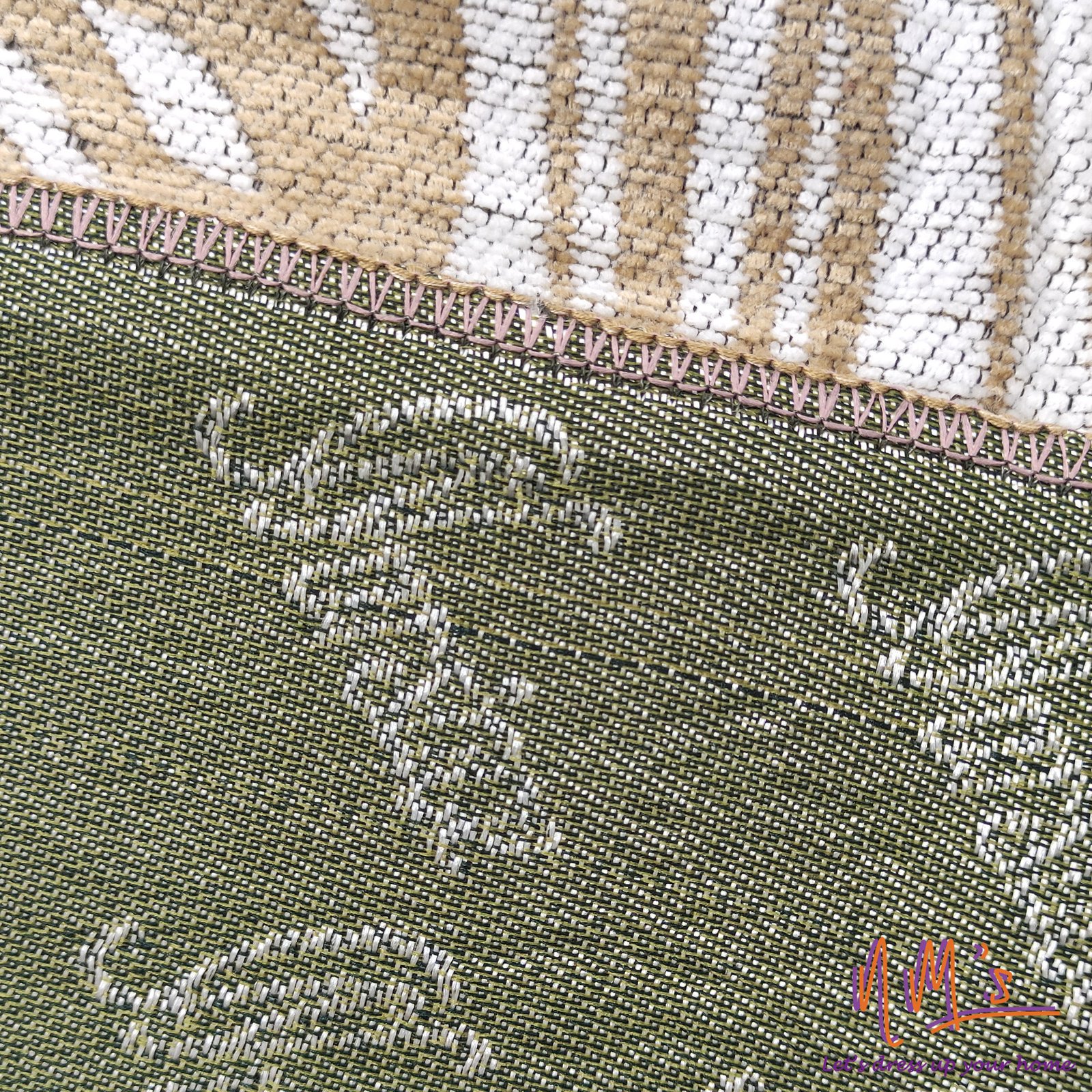 Sajadah Nursace Diamond turkey chenille 68 cm x 110 cm - Gambar 8