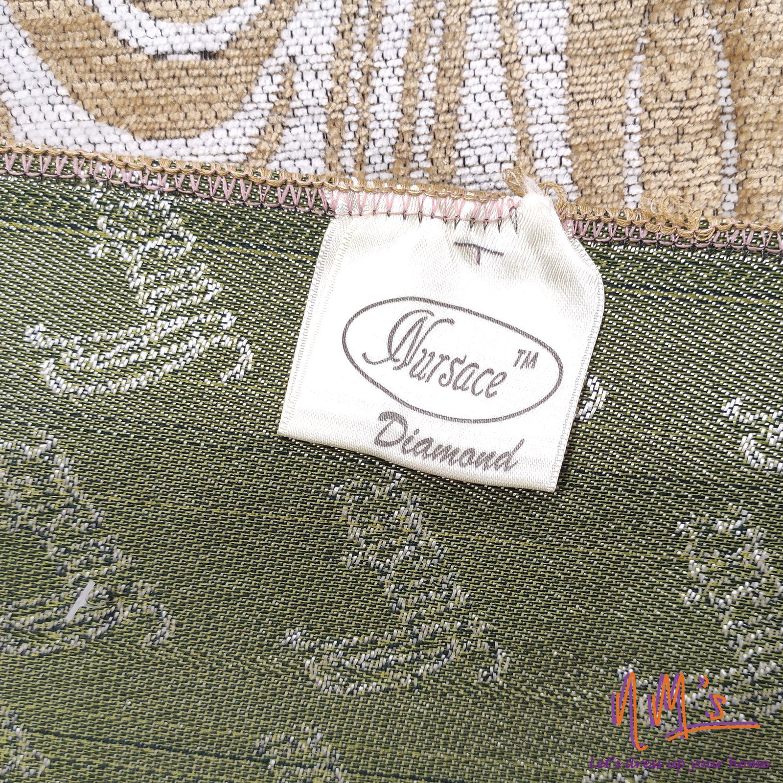 Sajadah Nursace Diamond turkey chenille 68 cm x 110 cm - Gambar 9
