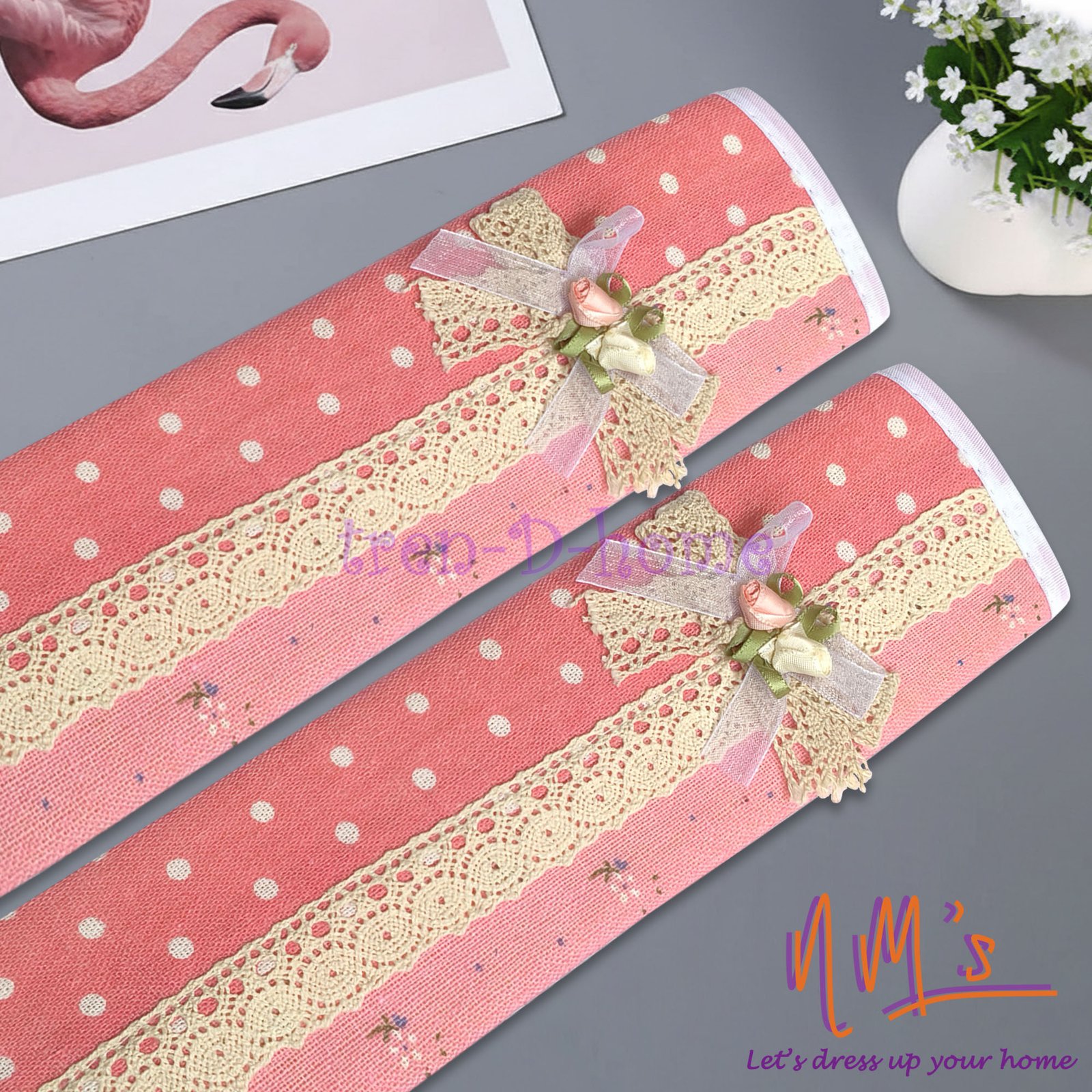 Tren-D-home Sarung pegangan pintu 2pcs set 28 x 15 cm - Gambar 5