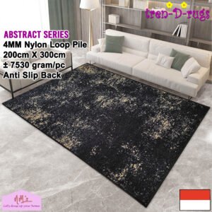 Tren-D-rugs Karpet eropa motif abstrak vintage 200 x 300 cm