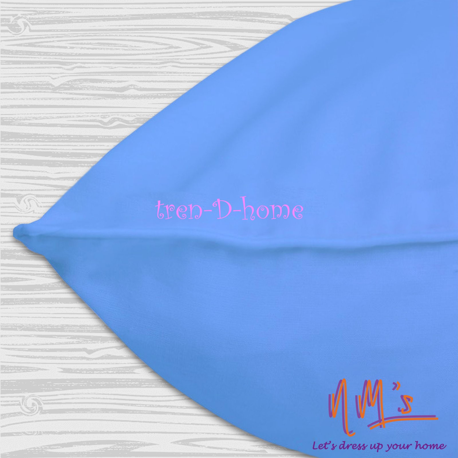 Tren-D-home Sarung bantal polos jumbo 47 cm x 67 cm - Gambar 10