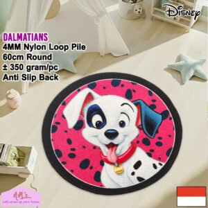 Karpet Official Merchandise 101 Dalmatians round 60 cm