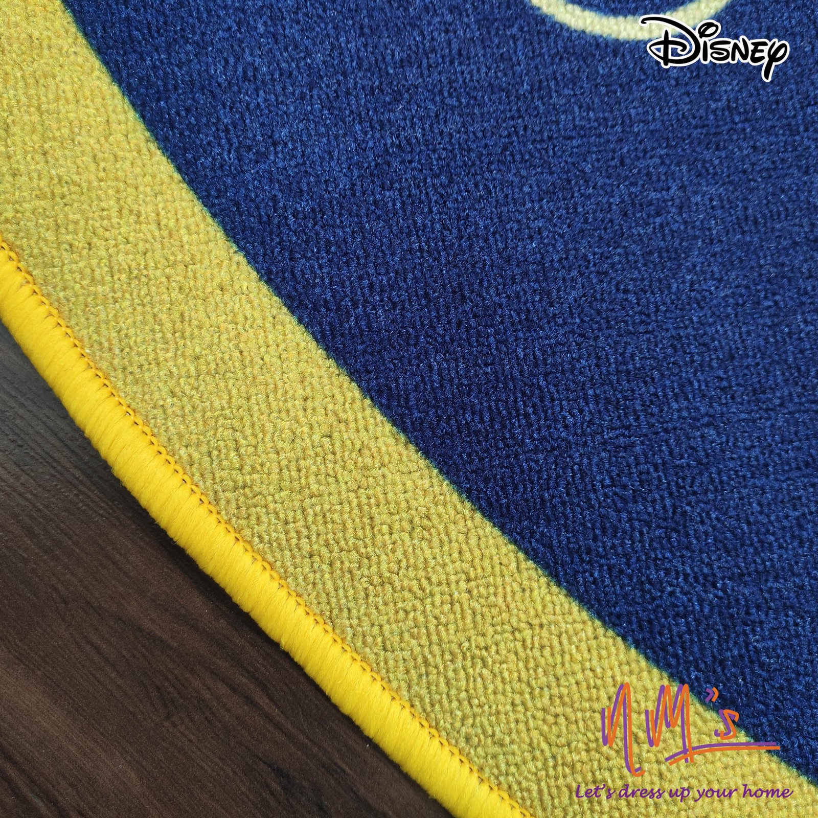 Karpet Disney Mickey Mouse Official Merchandise round 160cm - Gambar 5