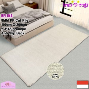 Tren-D-rugs Karpet polos modern estetik 100 cm x 200 cm