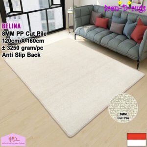 Tren-D-rugs Karpet permadani polos aesthetic 120 cm x 160 cm