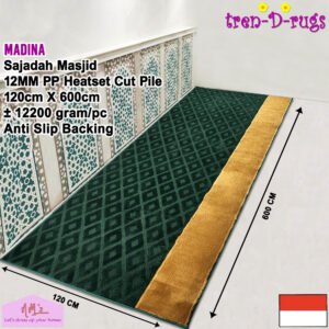 Tren-D-rugs Sajadah anti slip motif turki 120 cm x 600 cm