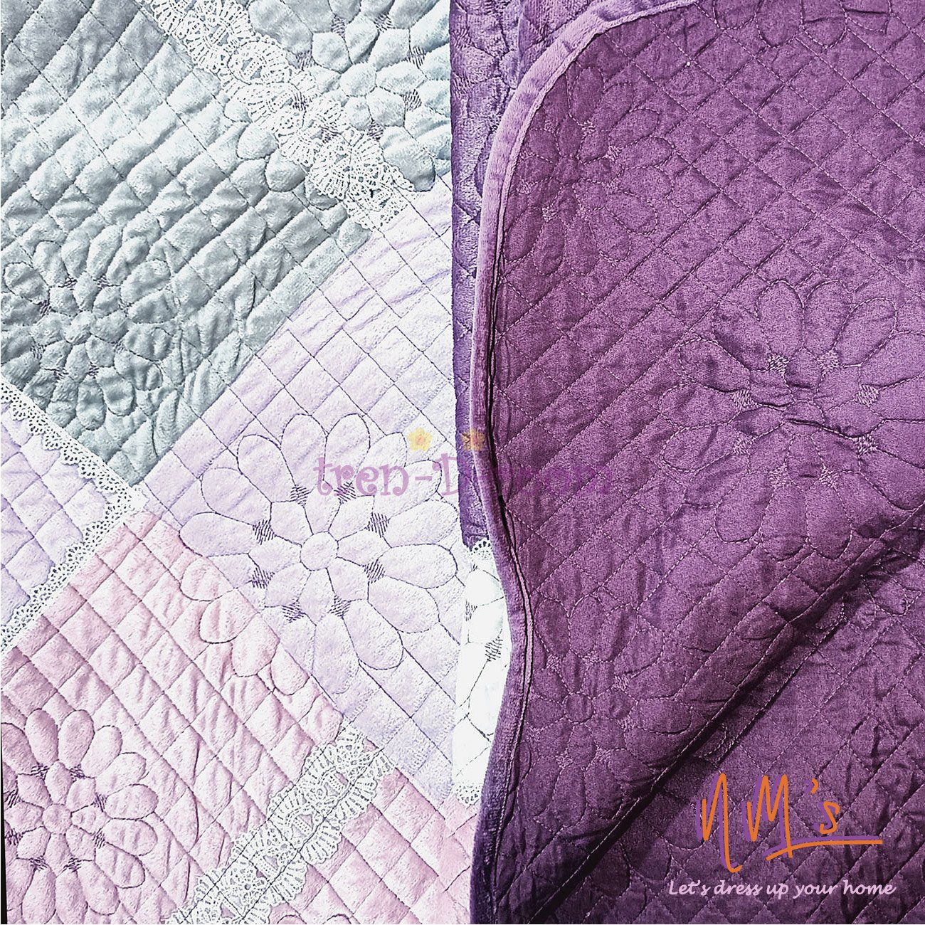 Tren-D-room Sarung dan Bed cover quilt set 220 cm x 235 cm - Gambar 3
