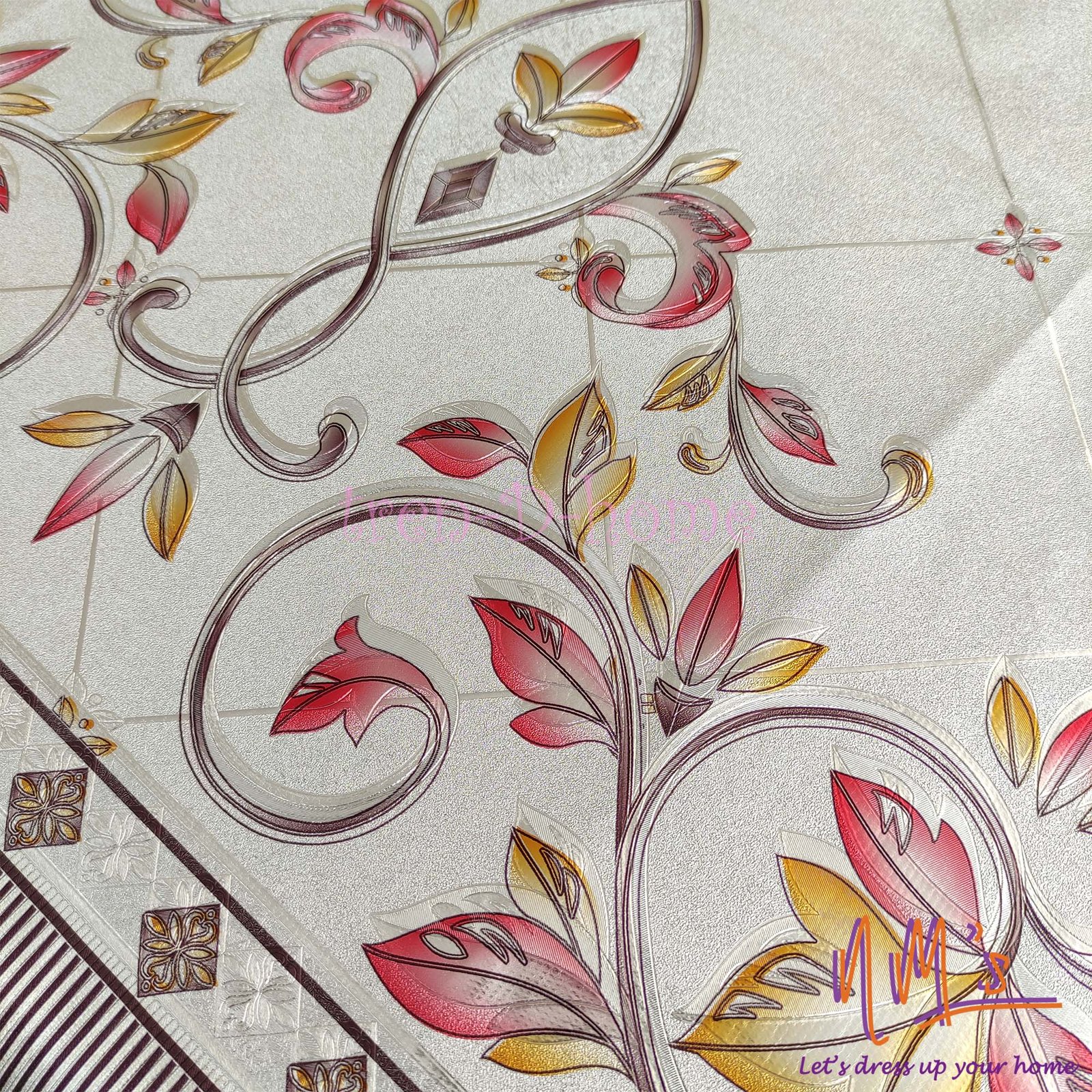Tren-D-home Taplak motif modern waterproof 1.37 m x 30 m - Gambar 3