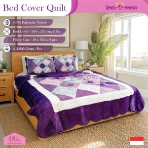 Tren-D-room Sarung dan Bed cover quilt set 220 cm x 235 cm