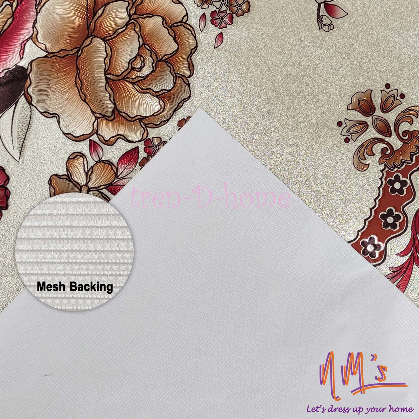 Tren-D-home Taplak motif modern waterproof 1.37 m x 30 m - Gambar 4