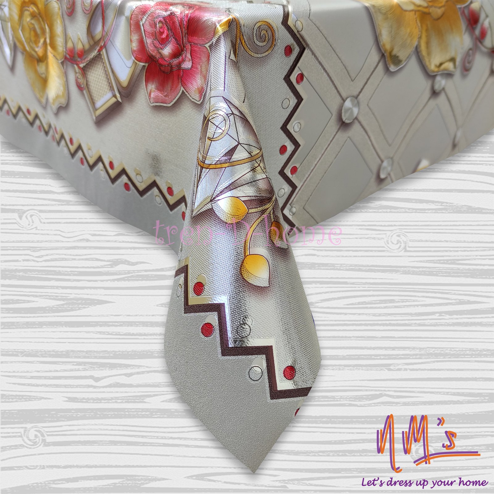 Tren-D-home Taplak motif modern waterproof 1.37 m x 30 m - Gambar 5