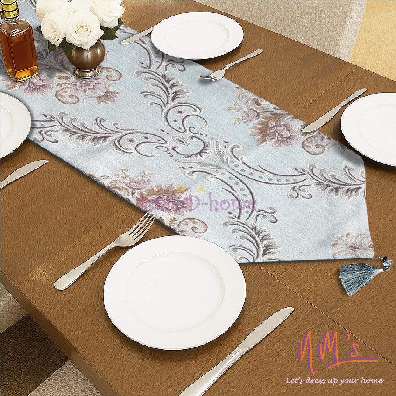 Tren-D-home taplak motif jacquard aesthetic 32 cm x 210 cm - Gambar 8
