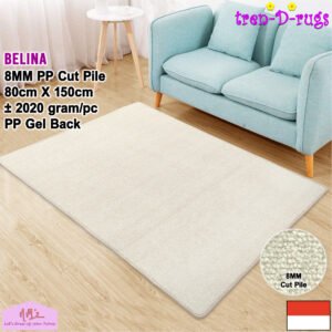 Tren-D-rugs Karpet polos anti slip permadani 80 x 150 cm