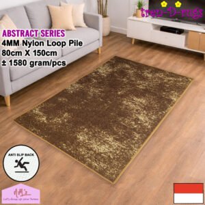 Tren-D-rugs Karpet eropa motif brush abstrak 80 cm x 150 cm