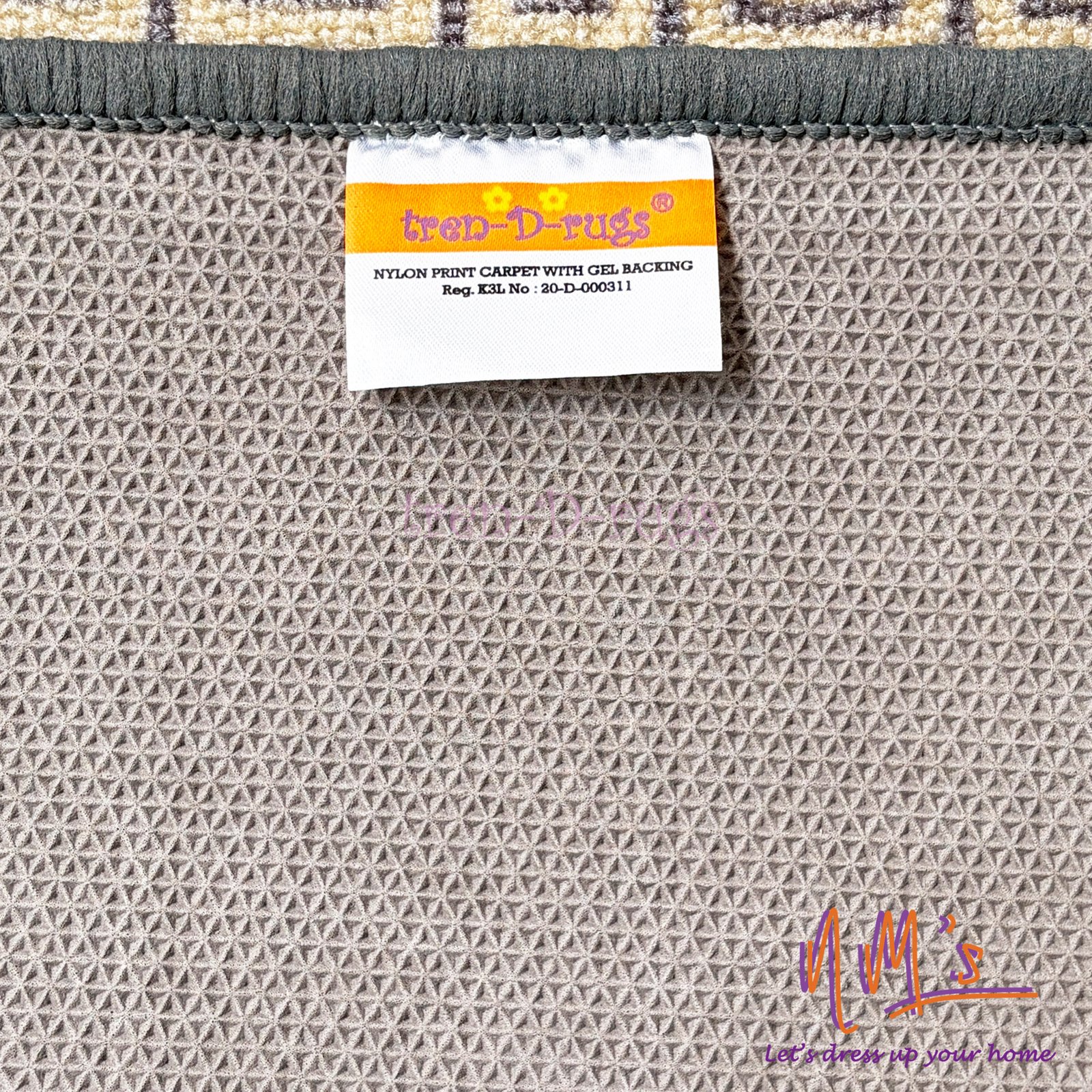 Tren-D-rugs Karpet modern monochrome permadani 100 x 150 cm - Gambar 13
