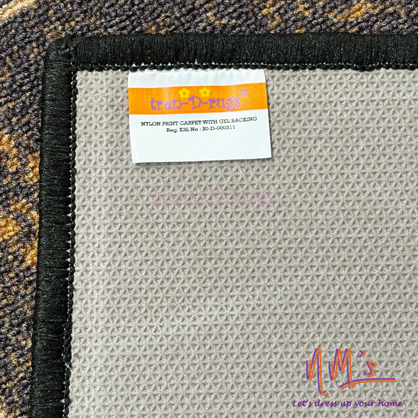 Tren-D-rugs Karpet modern monochrome permadani 100 x 150 cm - Gambar 4