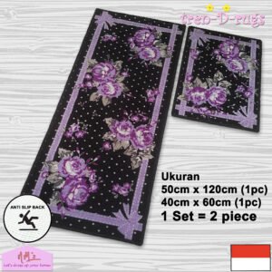 Tren-D-rugs Keset bulu anti slip 1 set 2 pcs 50 cm x 120 cm