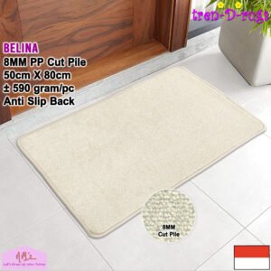 Tren-D-rugs Keset polos anti slip modern 50 cm x 80 cm
