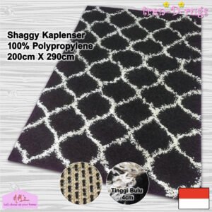 Tren-D-rugs Karpet jumbo shaggy permadani 200 cm x 290 cm