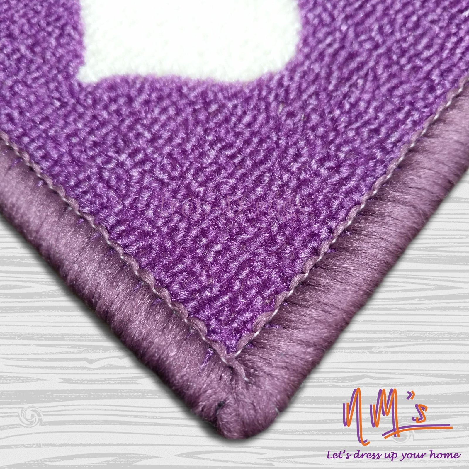 Tren-D-rugs - Keset kaki love hati anti slip 50 cm x 80 cm - Gambar 2