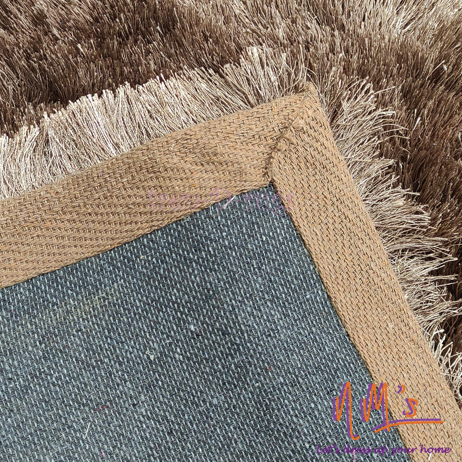 Tren-D-rugs - Karpet Shaggy Polos Polyester 153 cm x 215 cm - Gambar 3