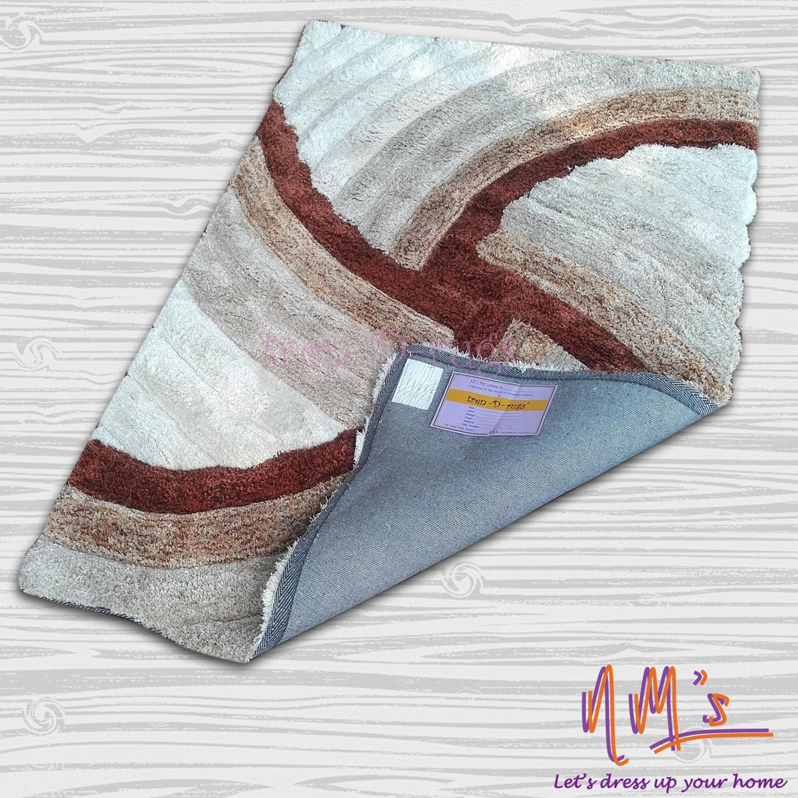 Tren-D-rugs - Karpet Shaggy MCR 05 Polyester 120 x 160 cm - Gambar 2