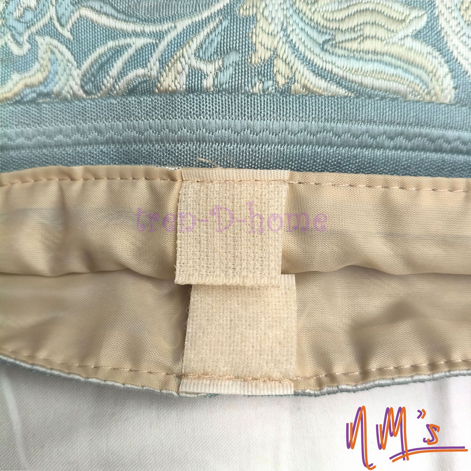 Tren-D-Home Sarung tisu motif bordir jacquard 32 cm x 21 cm - Gambar 4