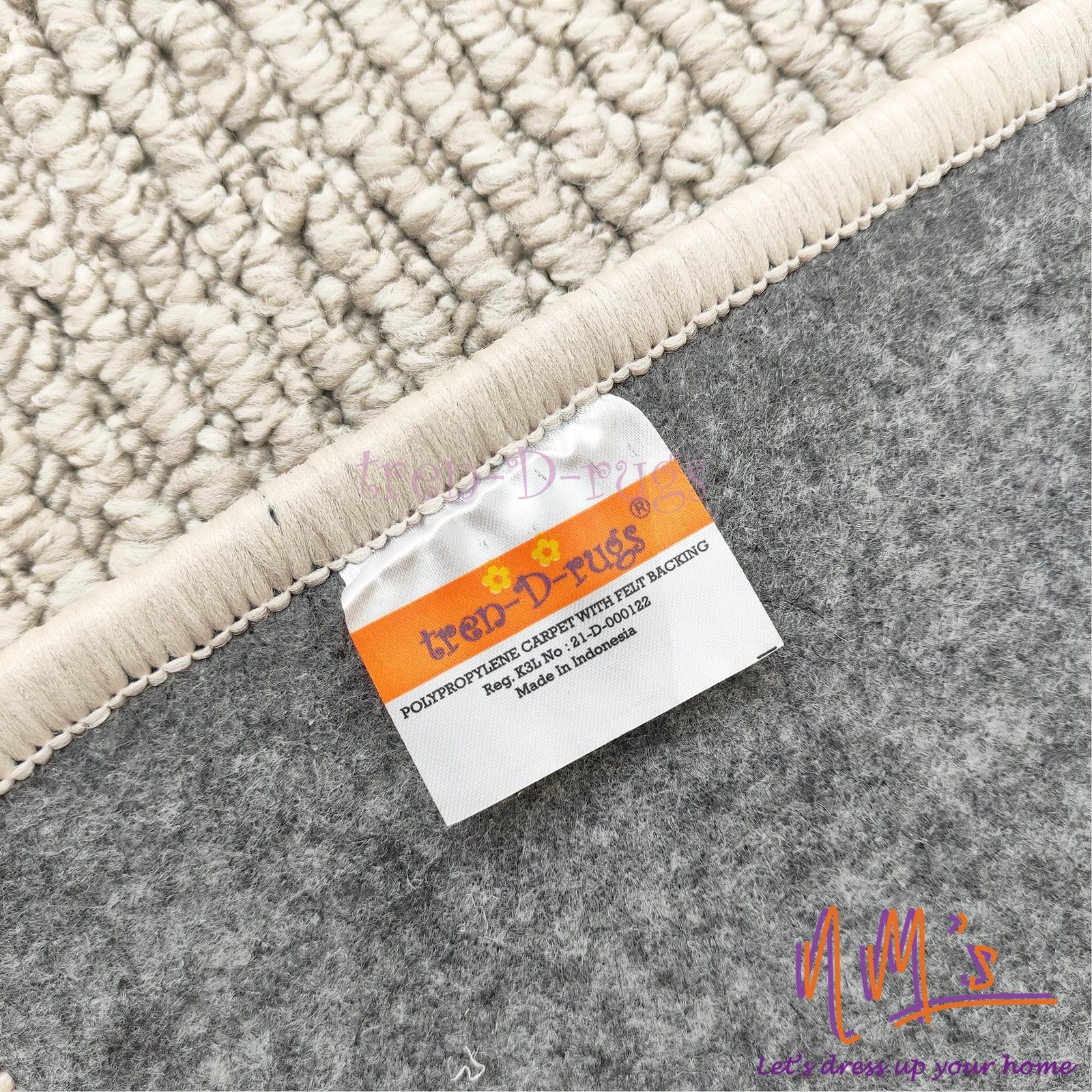Tren-D-rugs karpet jumbo estetik polos 400 cm x 400 cm - Gambar 4