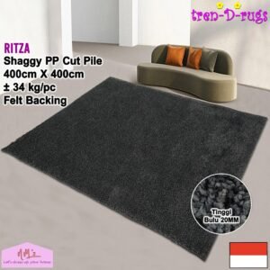 Tren-D-rugs karpet jumbo estetik polos 400 cm x 400 cm