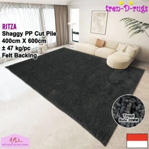 Tren-D-rugs karpet jumbo estetik polos 400 cm x 600 cm
