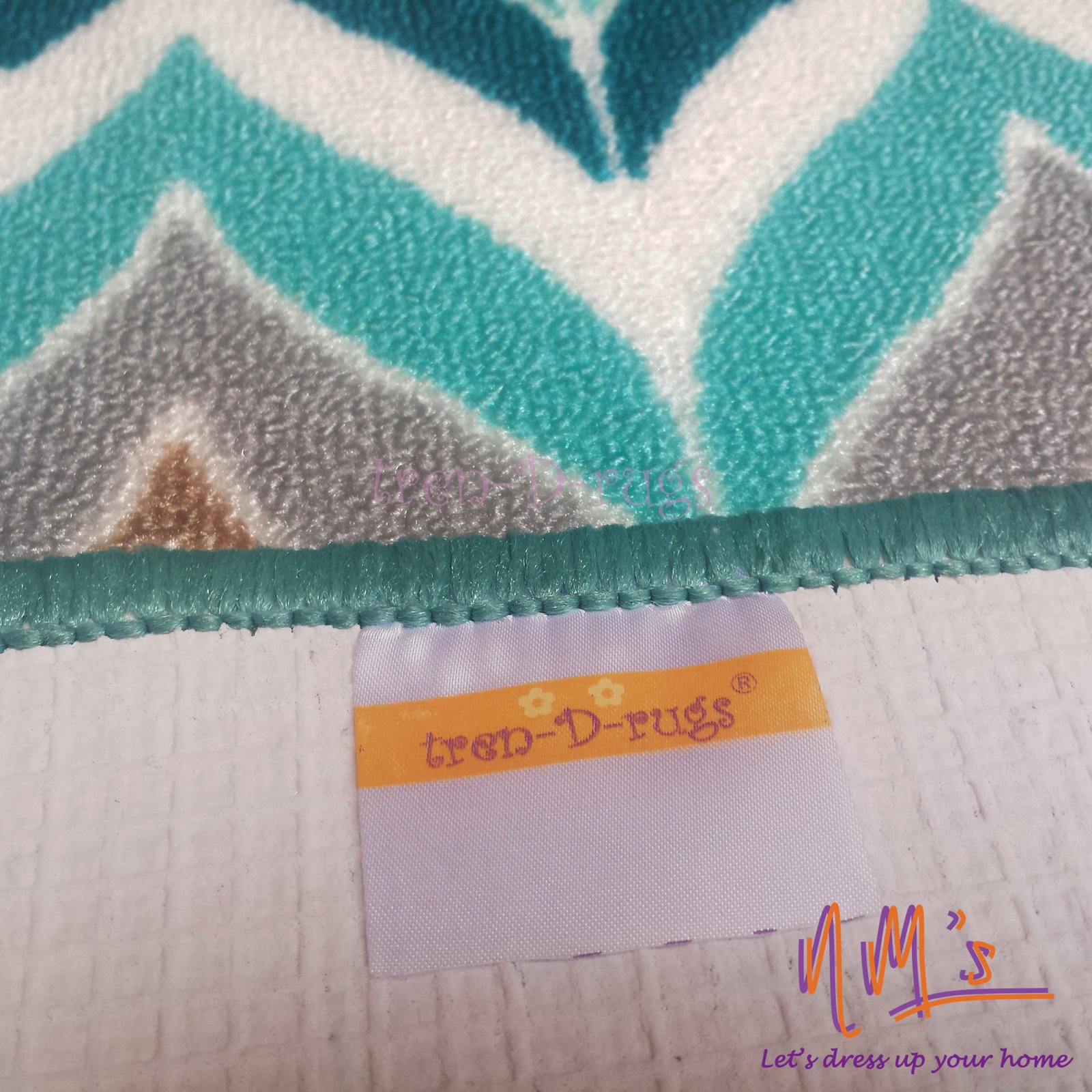 Tren-D-rugs Karpet permadani bulu anti slip 100 cm x 140 cm - Gambar 6