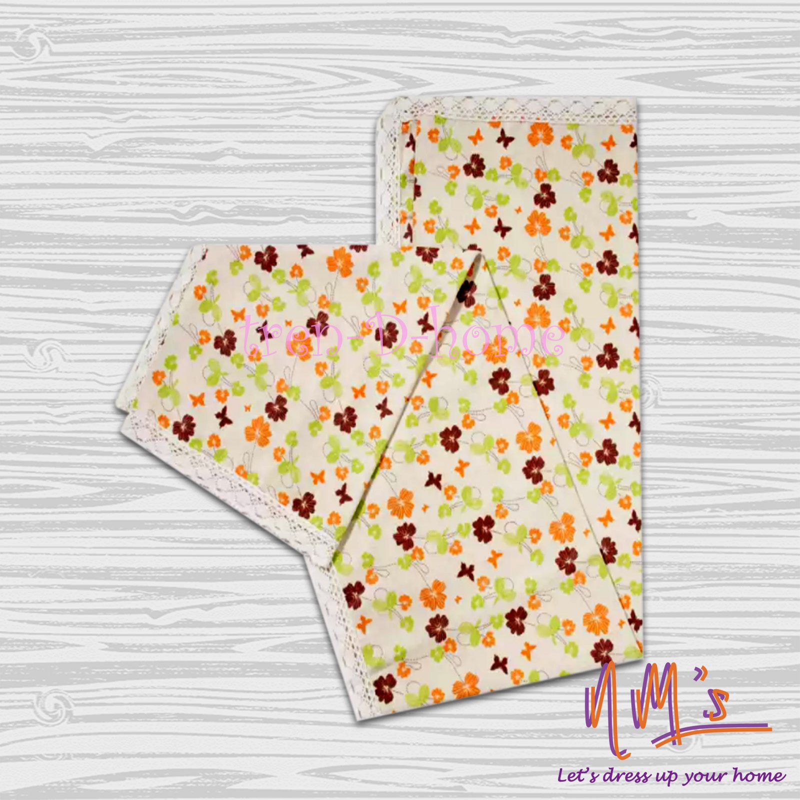 Tren-D-home Taplak Meja Kanvas Linen 150 cm x 180 cm - Gambar 3