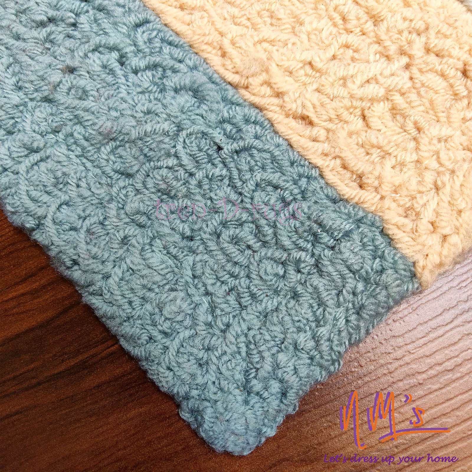 Tren-D-rugs Keset anyaman acrylic modern 50 cm x 80 cm - Gambar 3