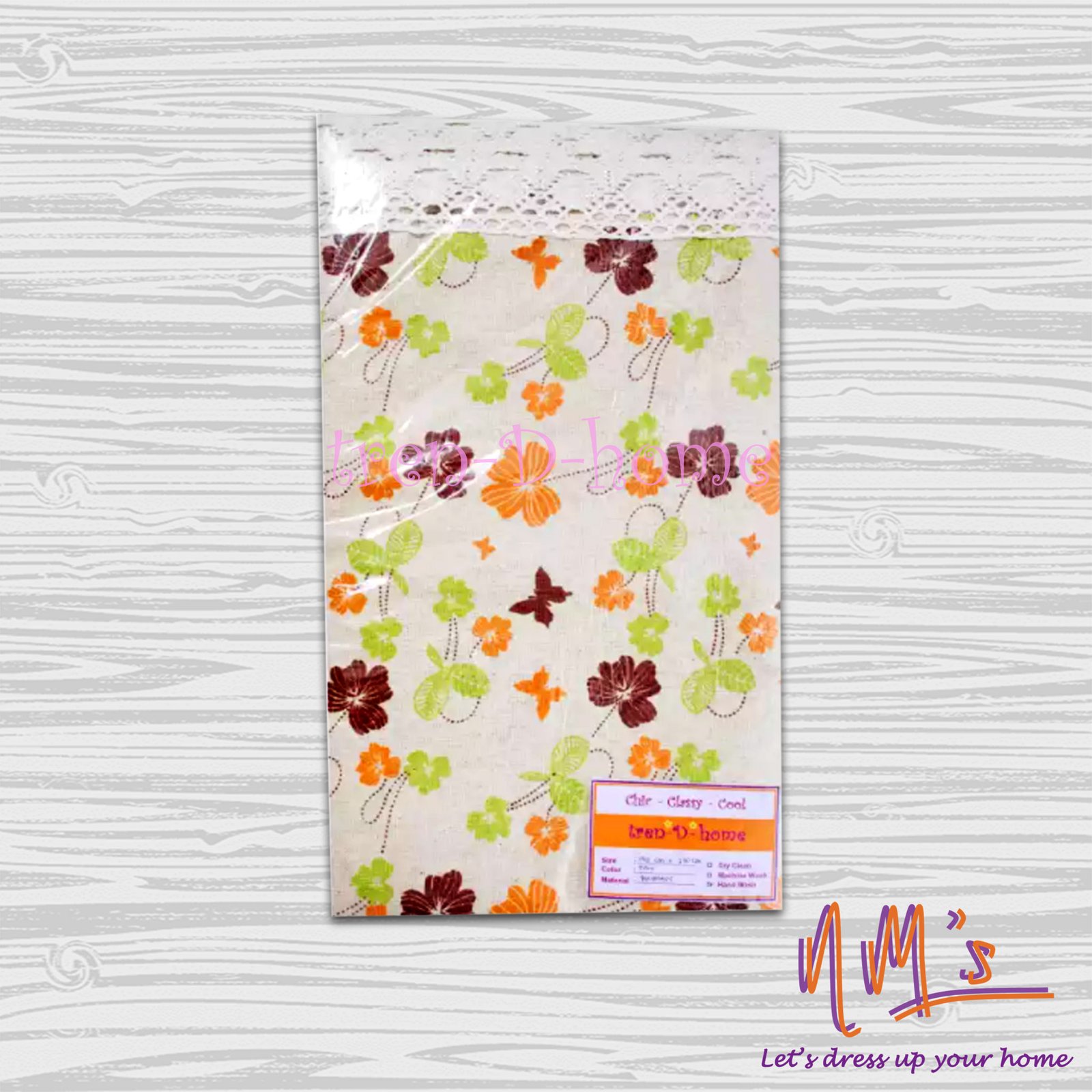 Tren-D-home Taplak Meja Kanvas Linen 150 cm x 180 cm - Gambar 5