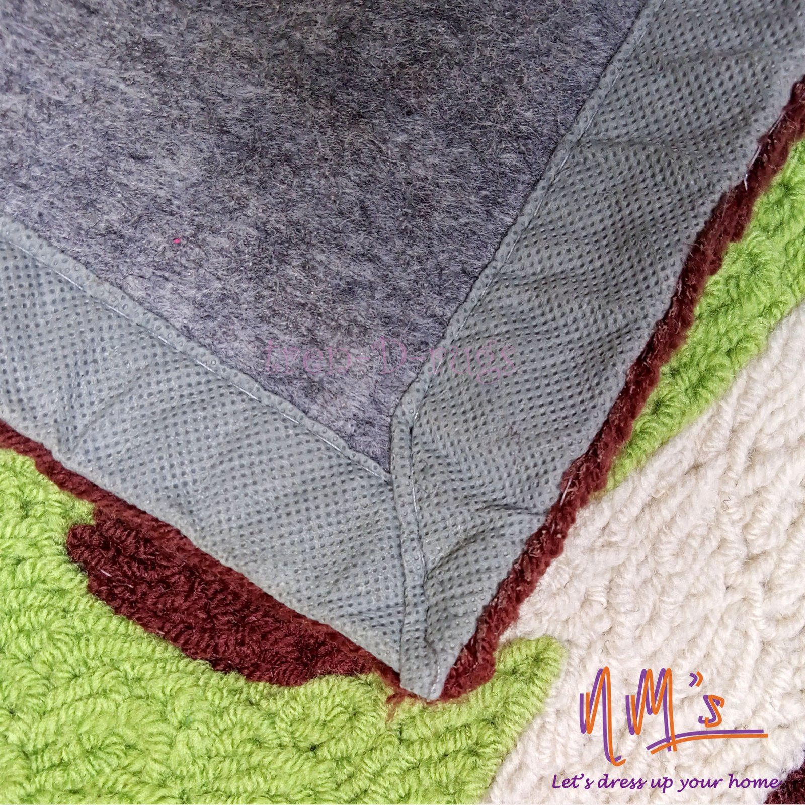 Tren-D-rugs Keset anyaman acrylic modern 50 cm x 80 cm - Gambar 5