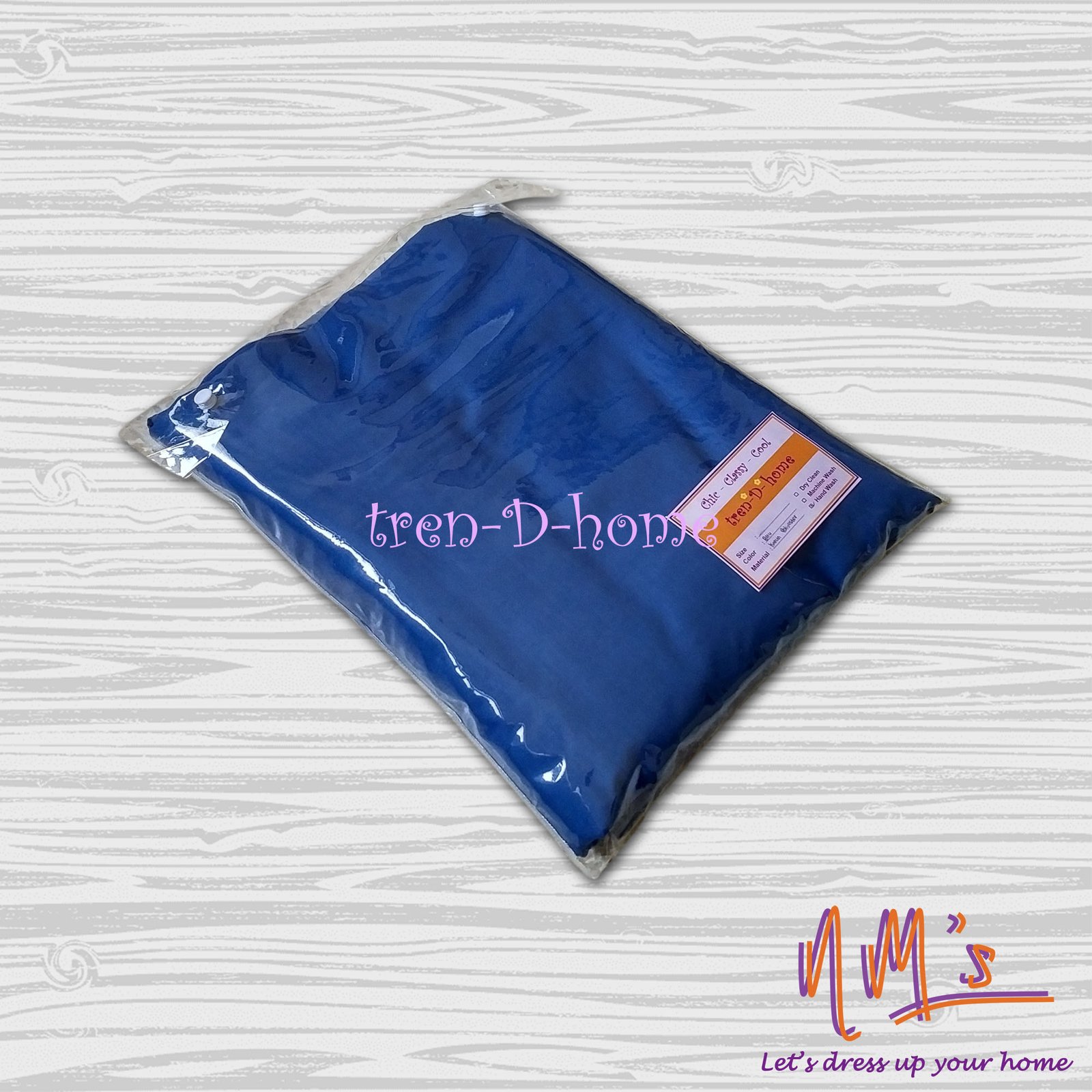 Tren-D-home - Sarung Sprei motif polos katun 100 cm x 200 cm - Gambar 6