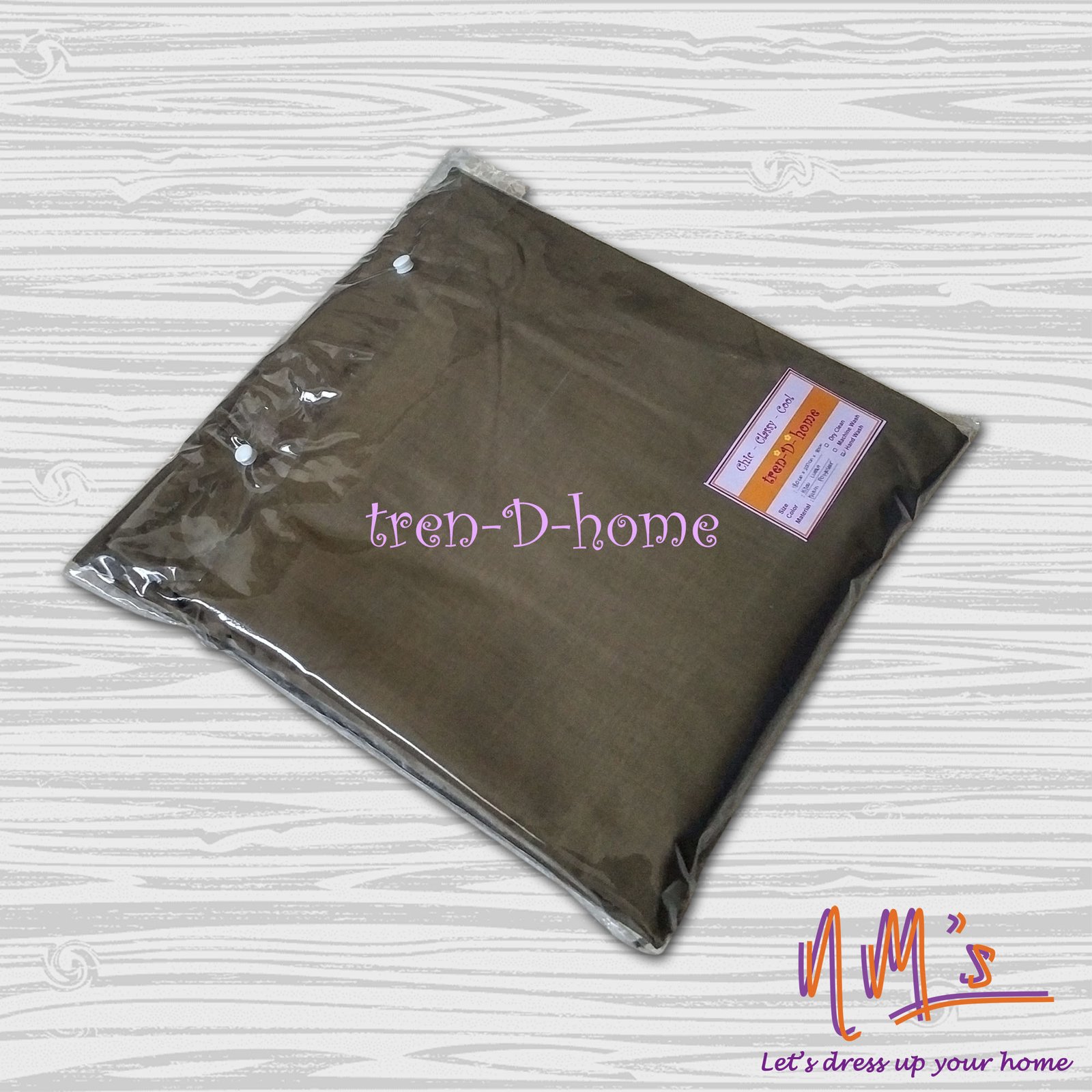 Tren-D-home - Sarung Sprei motif polos katun 100 cm x 200 cm - Gambar 9