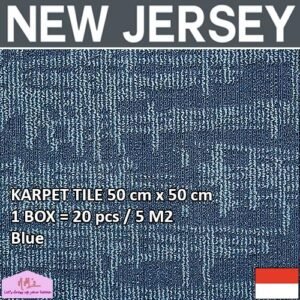 NEW JERSEY Karpet tile kantor hotel 50 cm x 50 cm 1 box