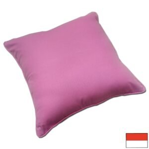 Tren-D-home - Sarung bantal polos beludru 40 cm x 40 cm