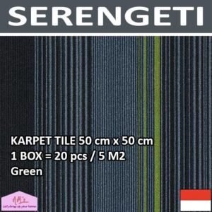 SERENGETI Karpet tile kantor hotel 50 cm x 50 cm 1 box