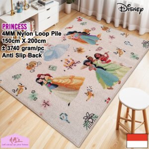 Karpet Disney Princess Official Merchandise 150 cm x 200 cm