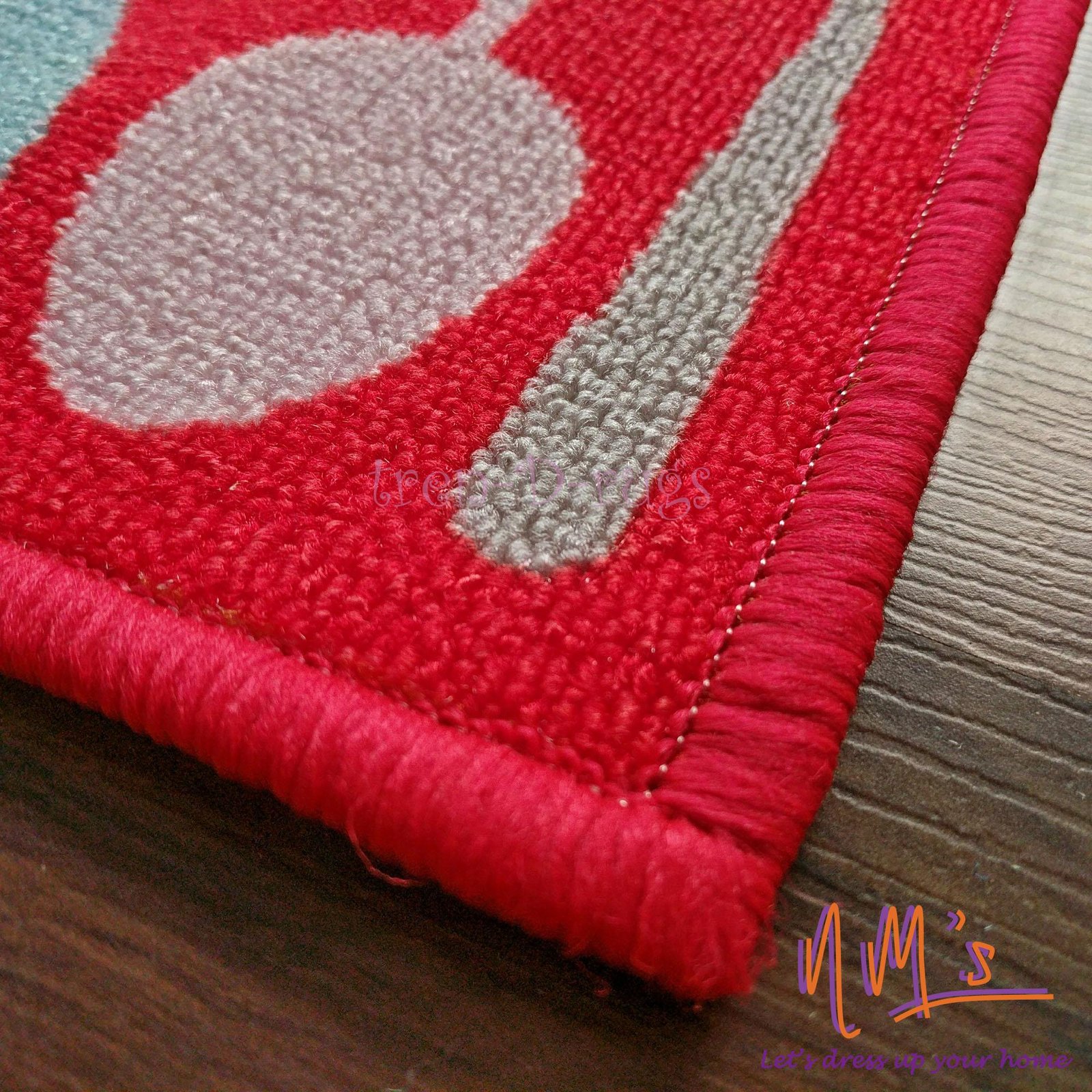 Tren-D-rugs Karpet bulu anti slip murah 1 set isi 4 pcs - Gambar 3