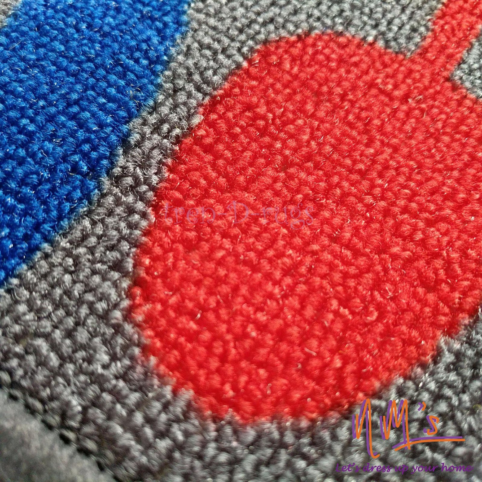 Tren-D-rugs Karpet bulu anti slip murah 1 set isi 4 pcs - Gambar 5