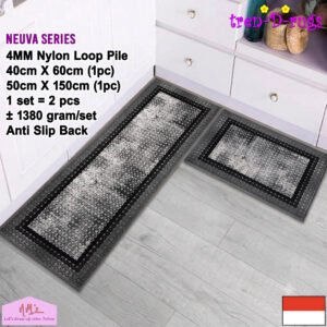 Tren-D-rugs Keset kaki klasik eropa 2pcs 50 cm x 150 cm