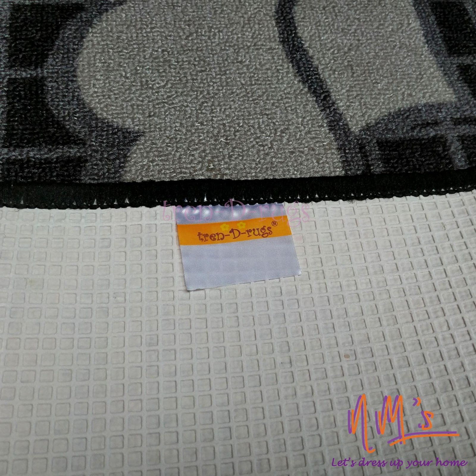Tren-D-rugs Karpet Chef Hat Printed Gel Back 2 pcs set 50 cm x 120 cm - Gambar 13
