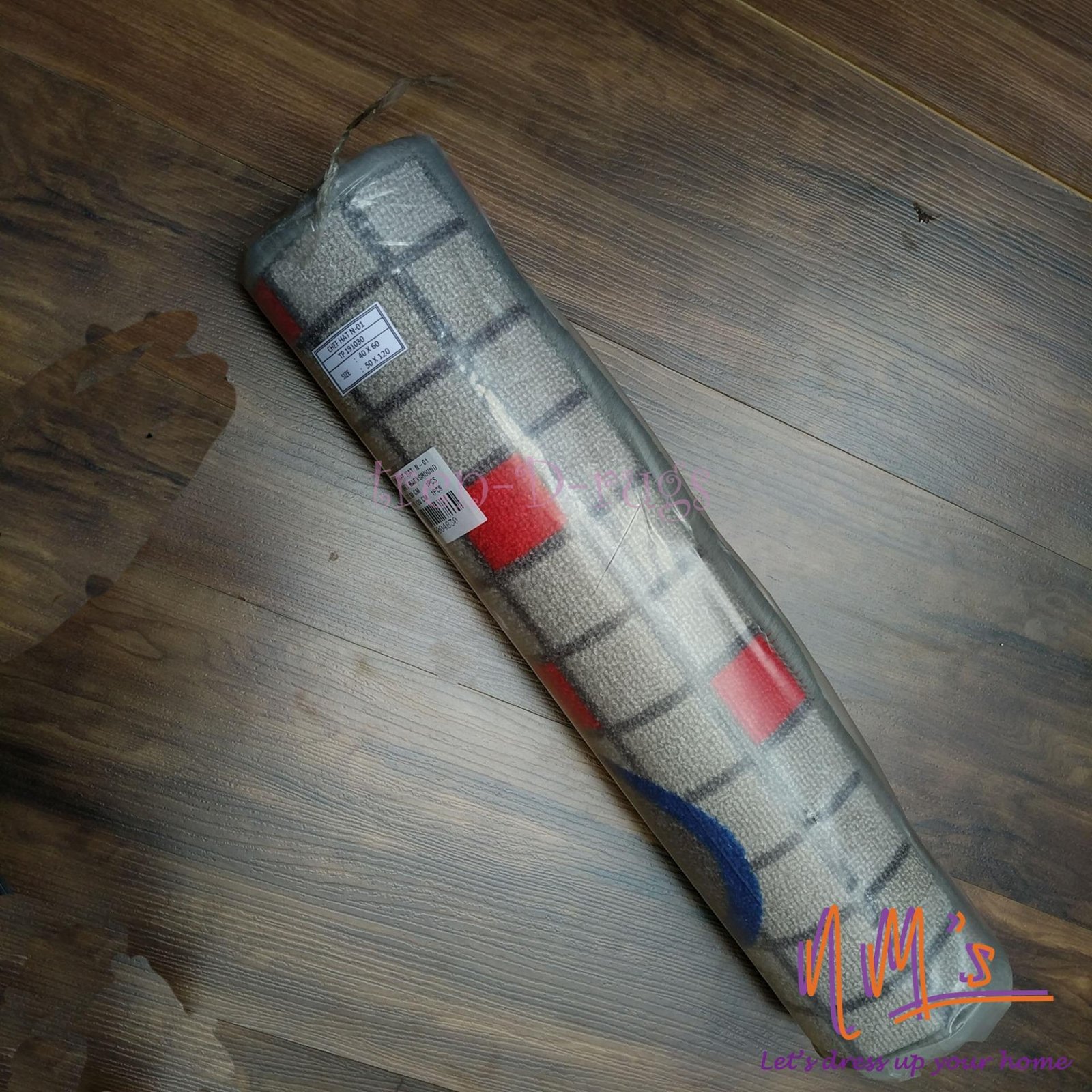 Tren-D-rugs Karpet Chef Hat Printed Gel Back 2 pcs set 50 cm x 120 cm - Gambar 4